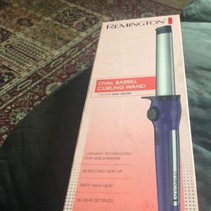 Remington ovalbarrel curling creative deep wave